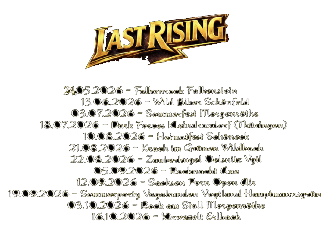 Last Rising Tour 2025 tour 2025